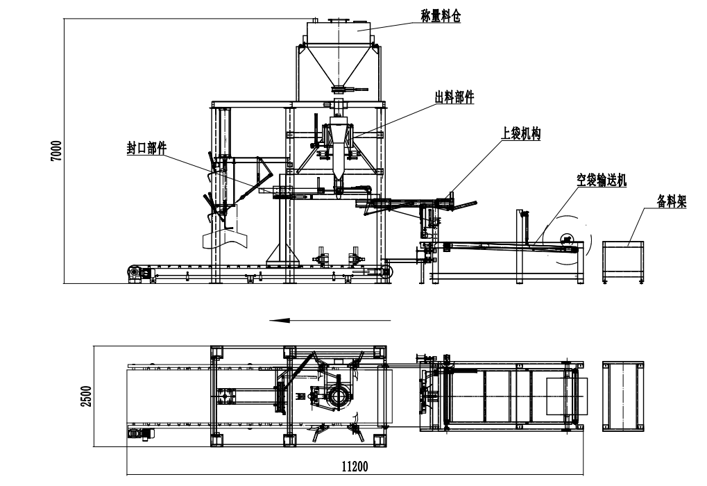 全自動(dòng)噸袋包裝秤，全自動(dòng)噸袋包裝機(jī)，全自動(dòng)大袋包裝秤